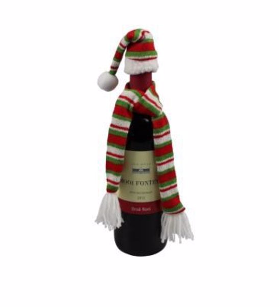 Picture of Santas hat and scarf