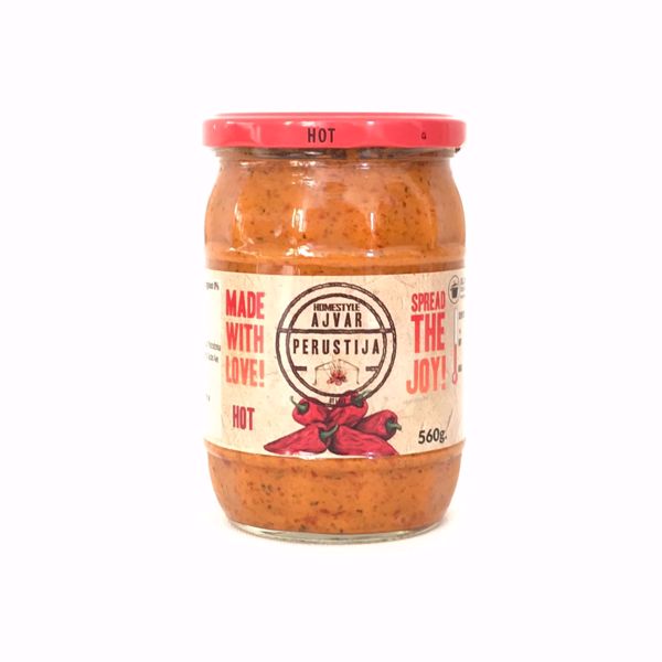 Perustija Ajvar Hot - 560gr